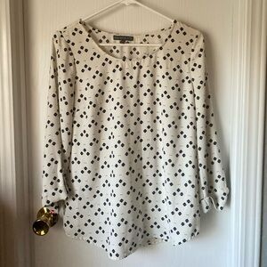 Women’s White Brixon Ivy Blouse